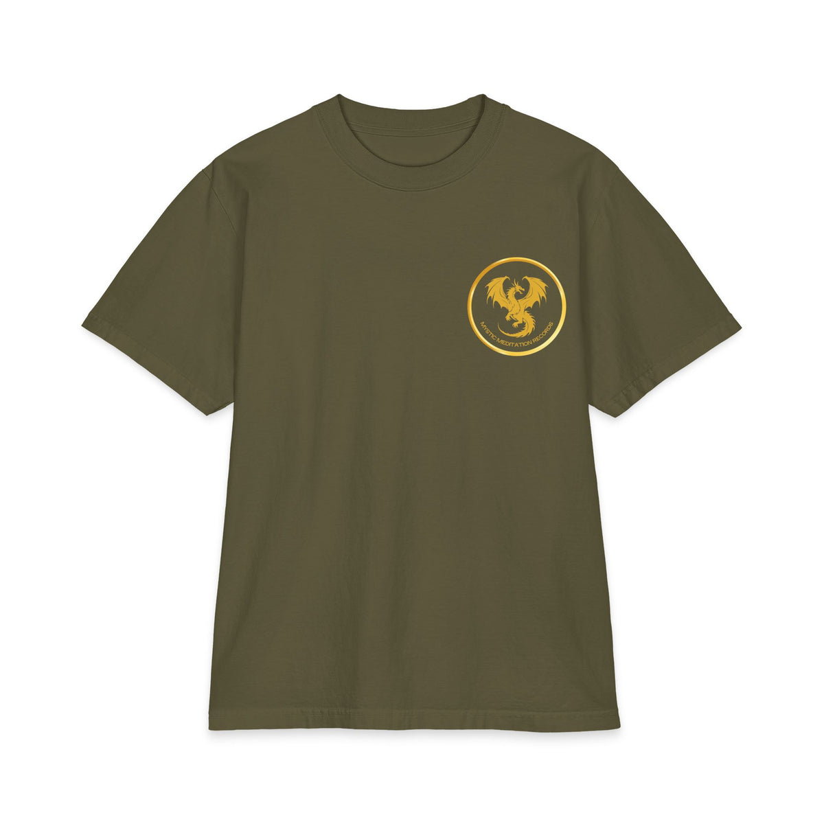 Unisex Max Heavyweight T-Shirt — Gold Dragon MMR