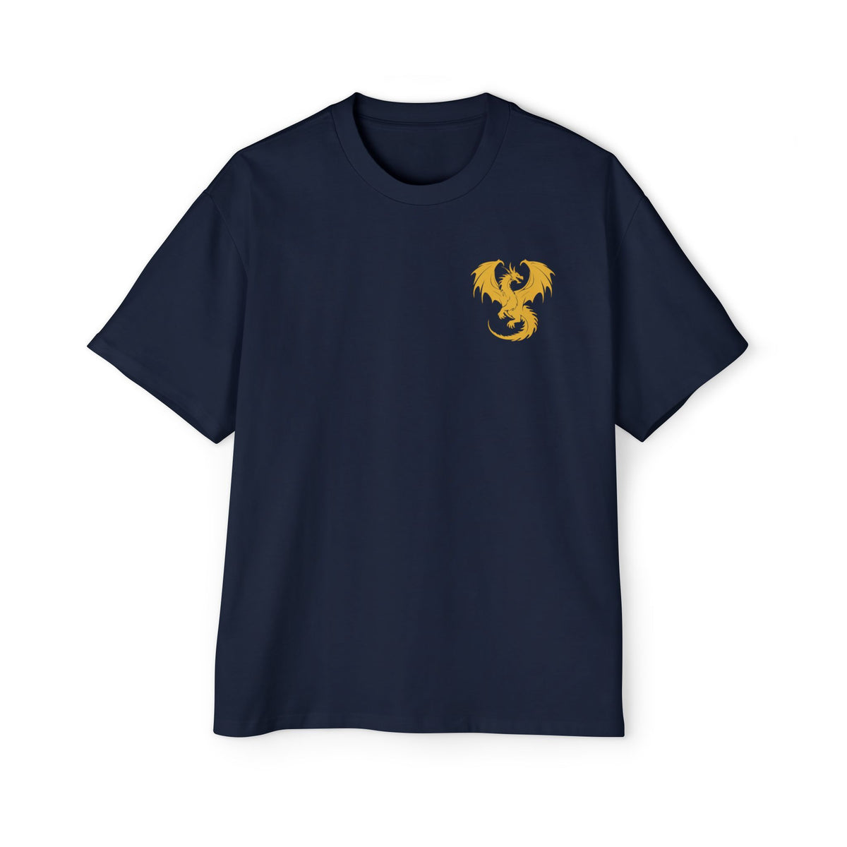 Oversized Men's T-Shirt - Gold Dragon MMR