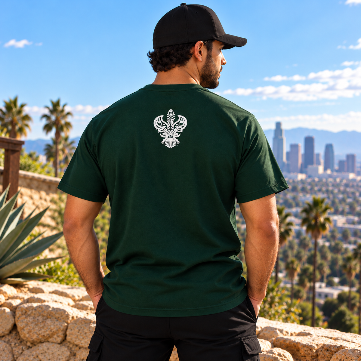 Heavyweight Cotton Tee - SMC Phoenix Emblem