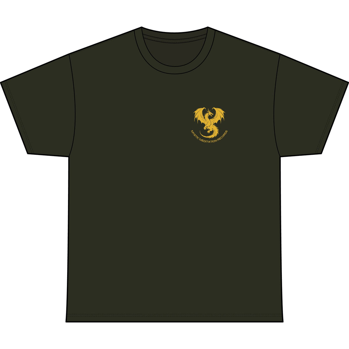 Oversized Cotton T-Shirt - Gold Dragon MMR (HV)