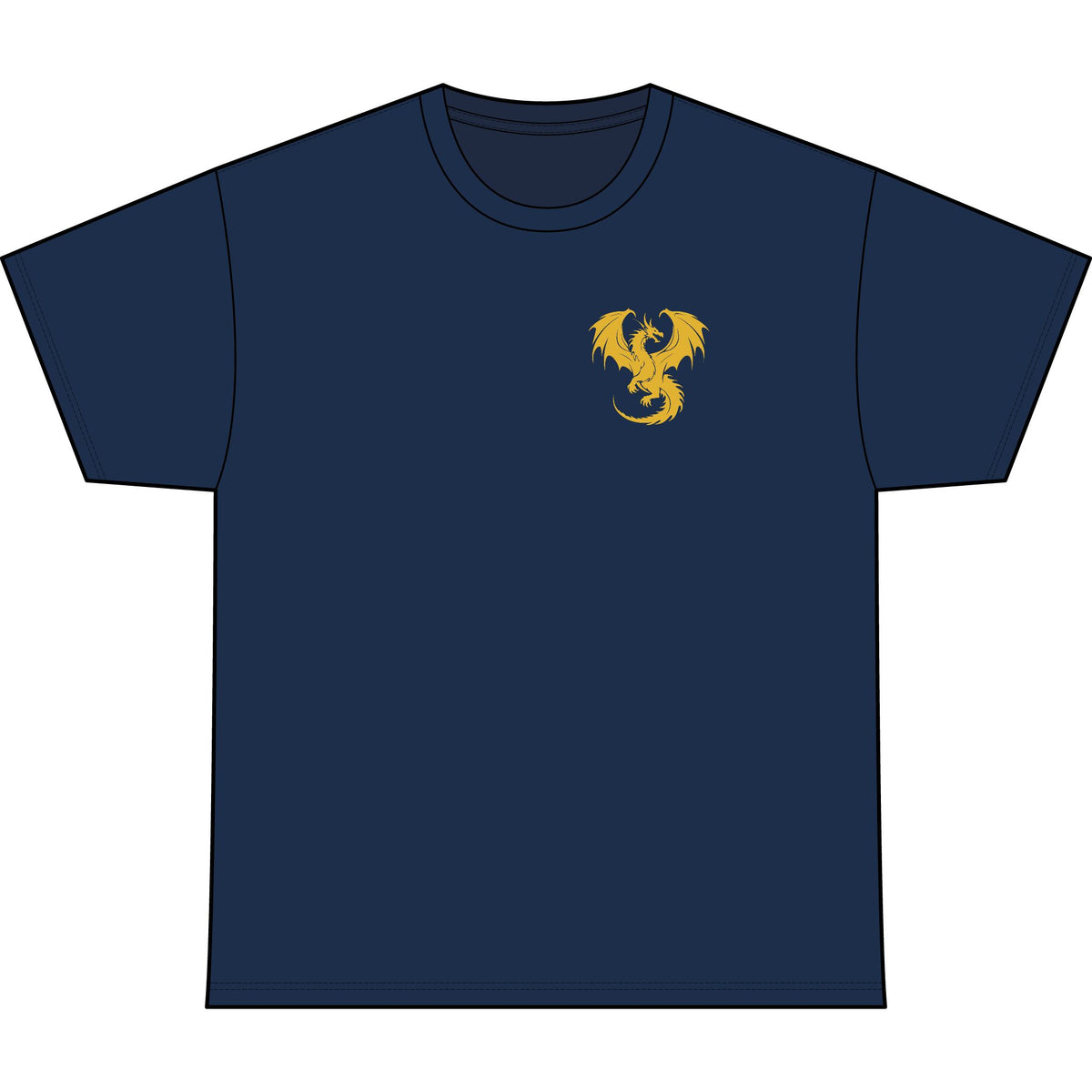 Heavyweight Very Important Tee - Gold Dragon MMR