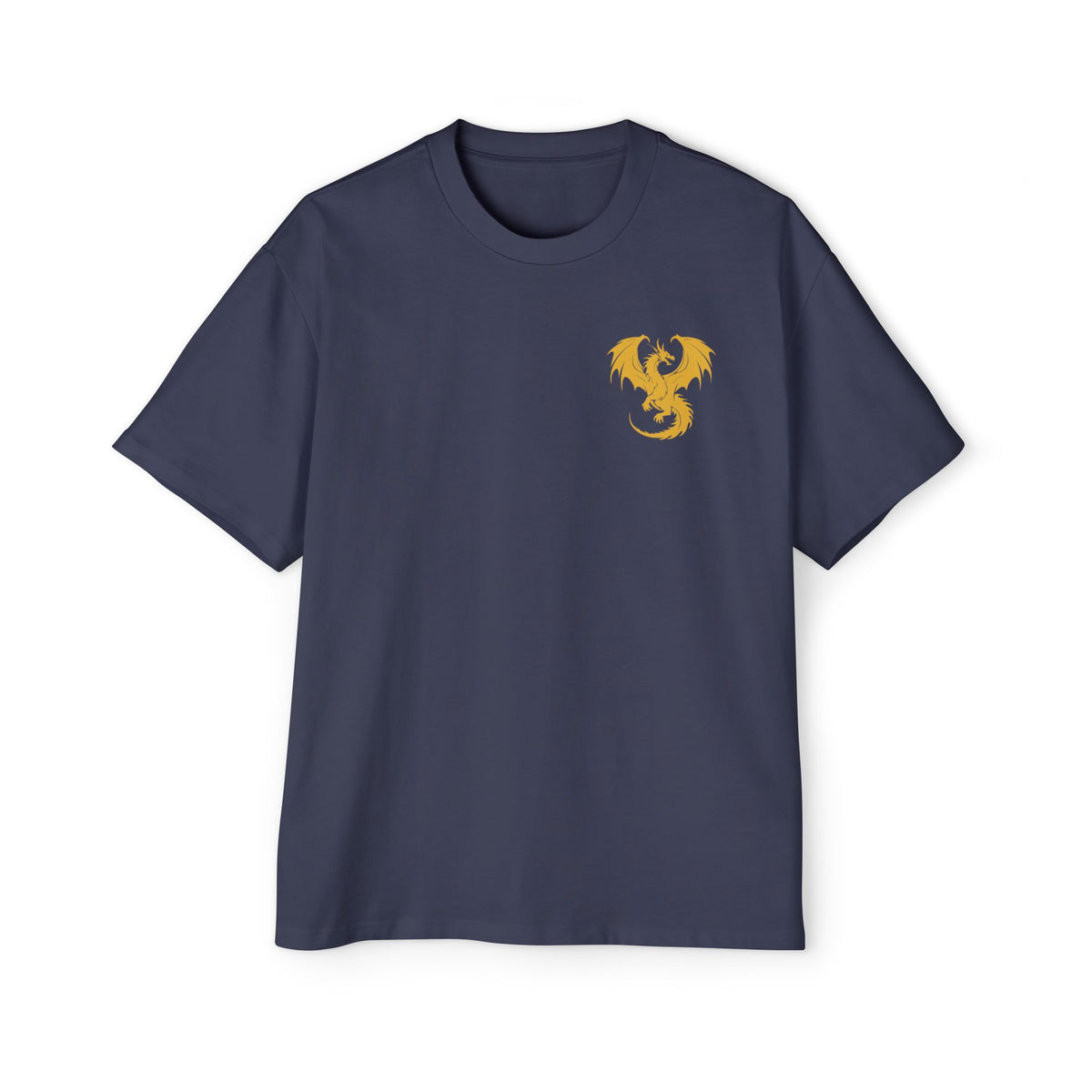 Oversized Men's T-Shirt - Gold Dragon MMR