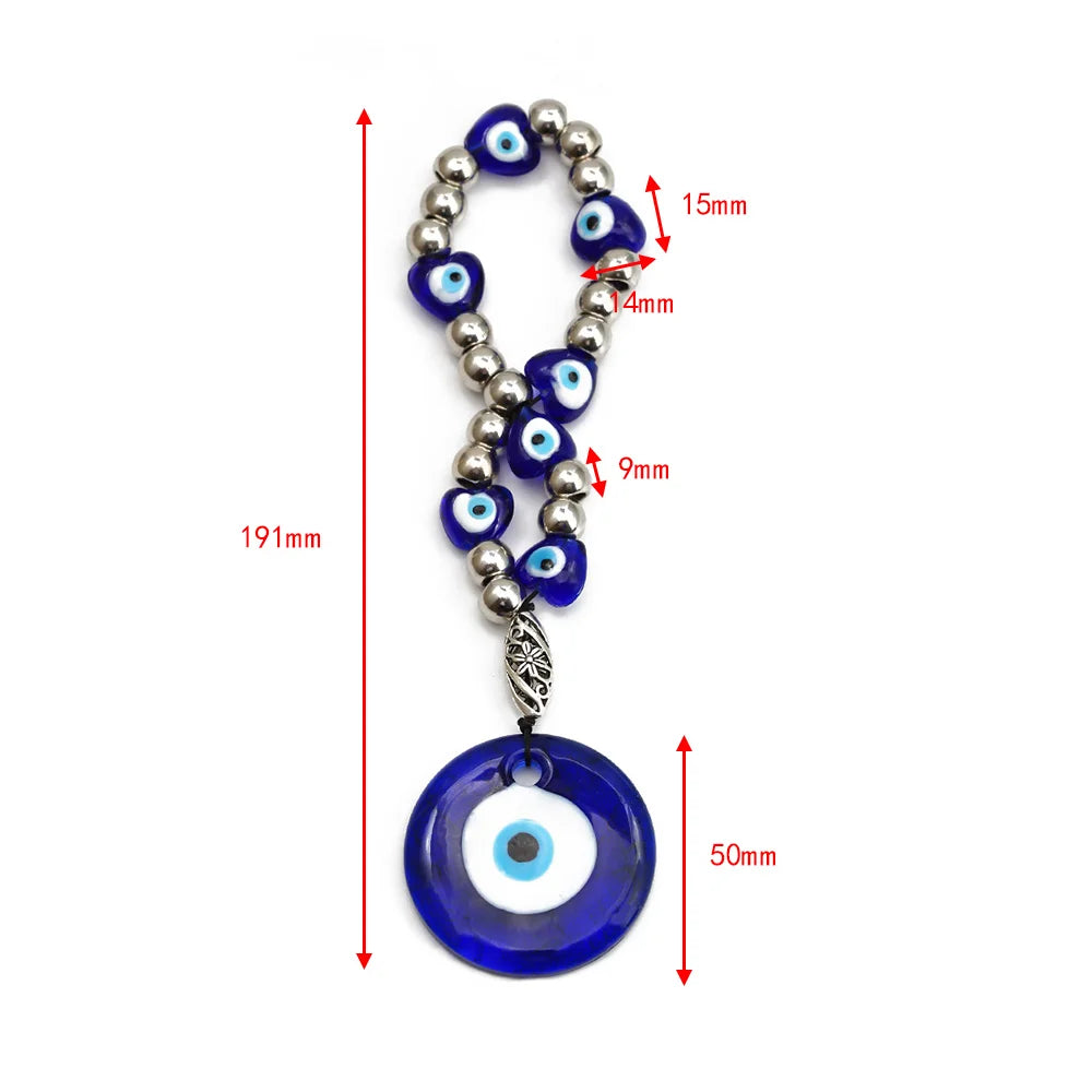 Evil Eye Bead Wall Hanging Glass Pendant