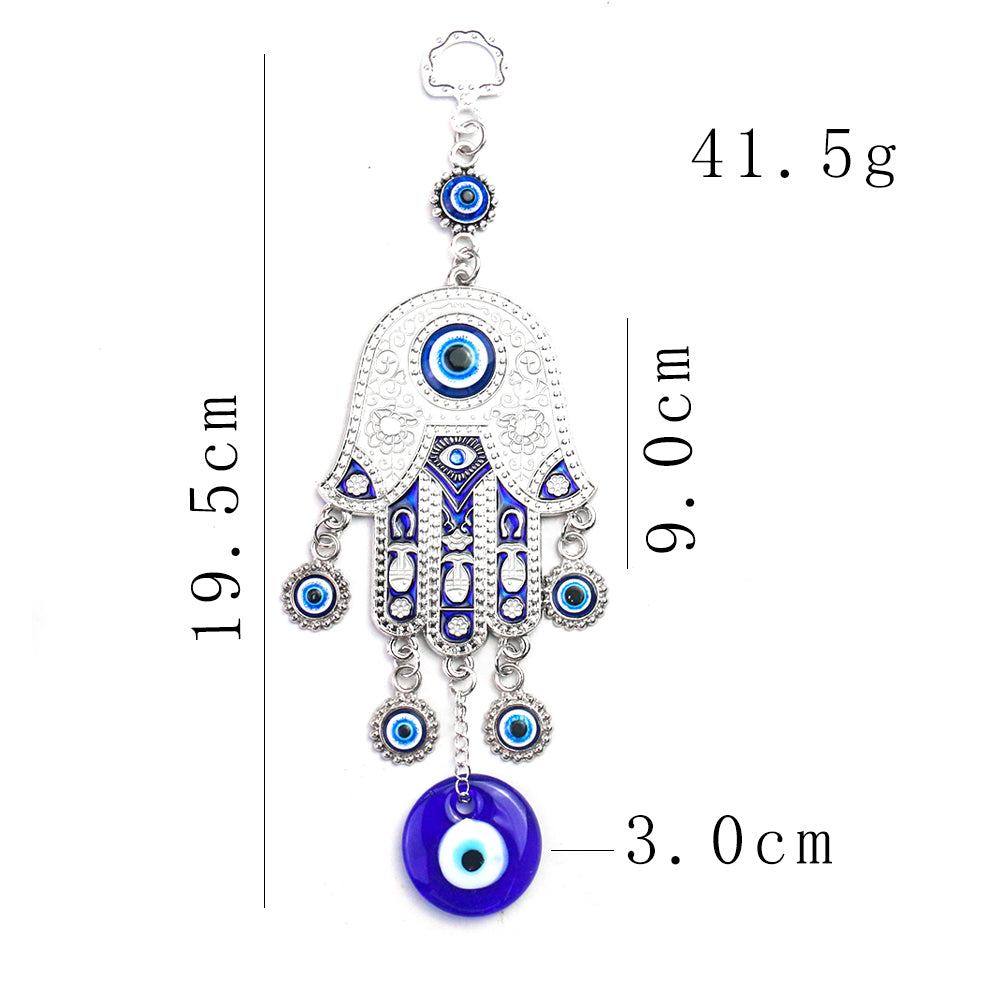 Fatima Hand Turkish Evil Eye Pendant