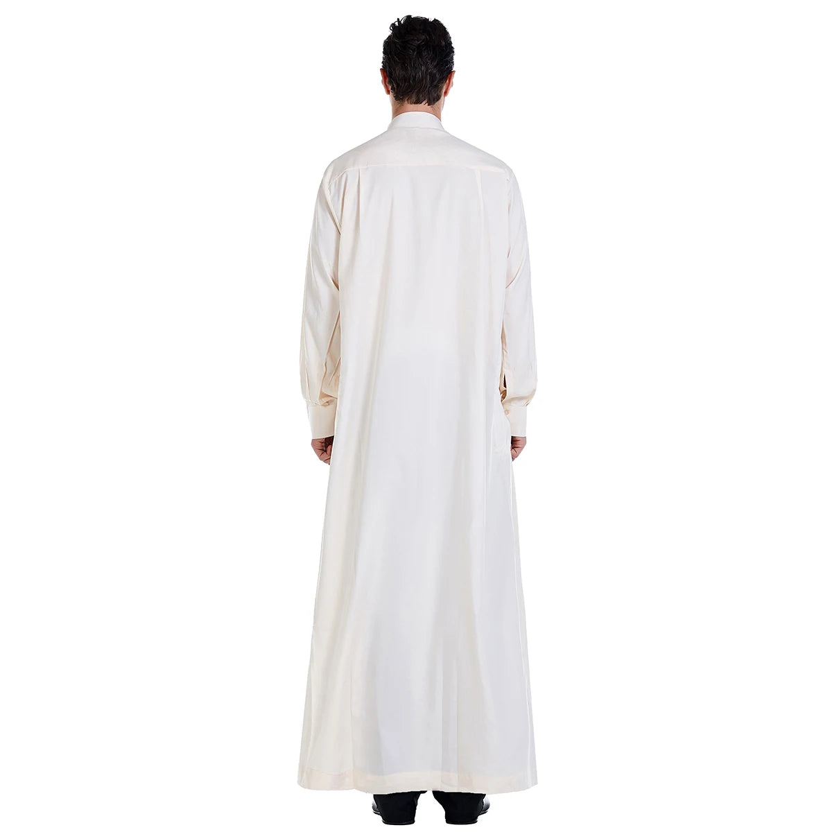 Men's Long Sleeve Robe Dubai Daffah Thobe Jubba