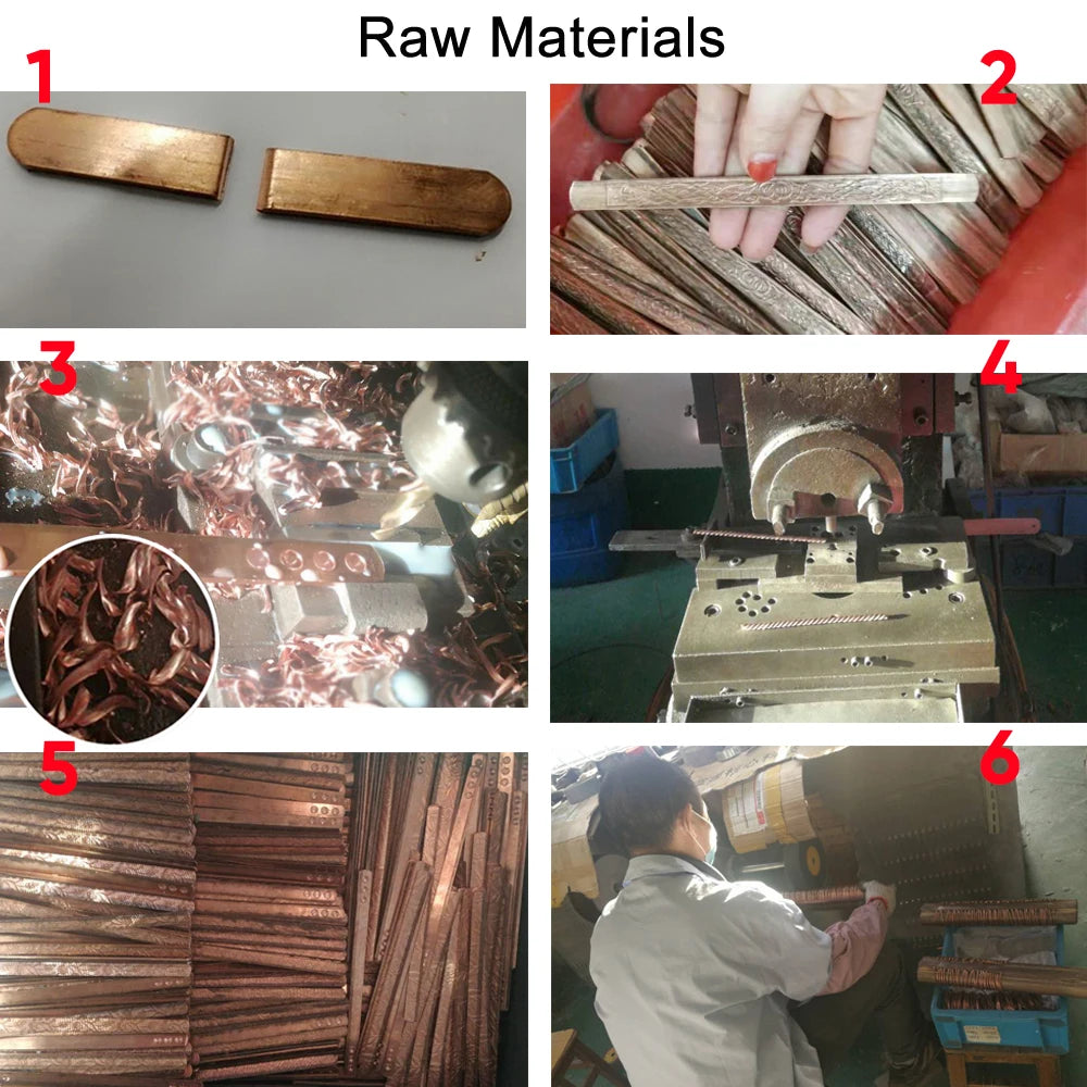 Pure Copper Magnetic Therapy Bracelet – 9mm Flower Design