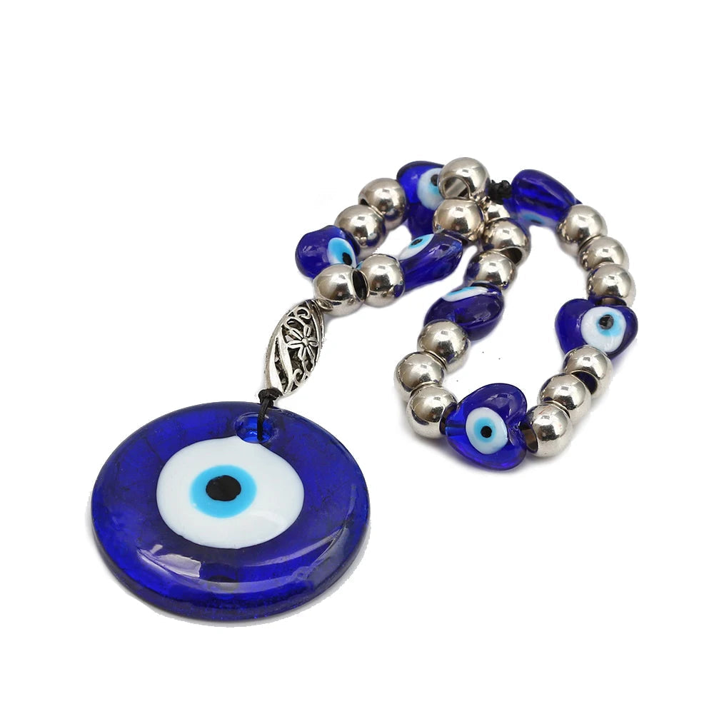 Evil Eye Bead Wall Hanging Glass Pendant