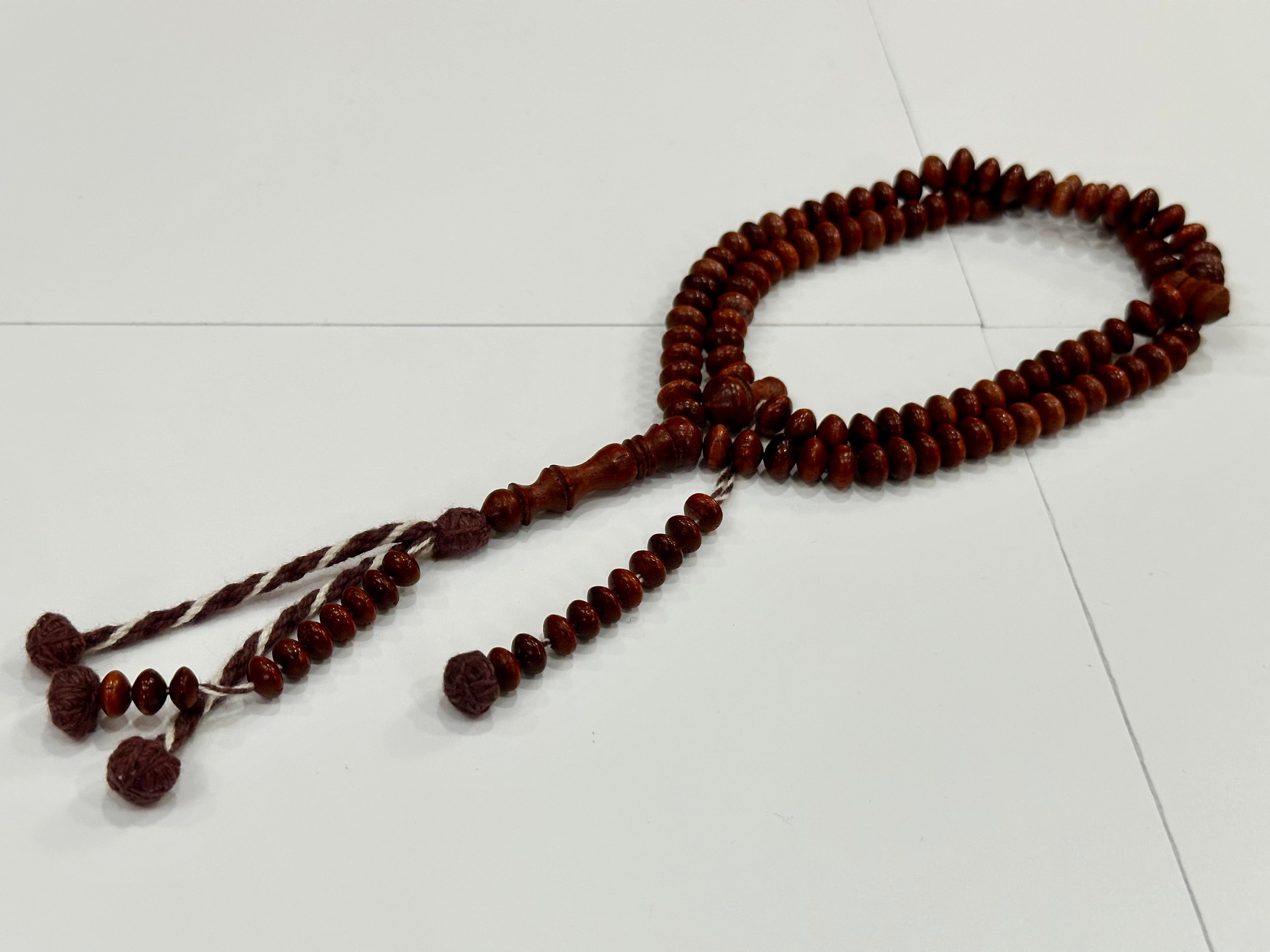 NAQSHBANDI HANDMADE BEAD WOODEN TASBIH