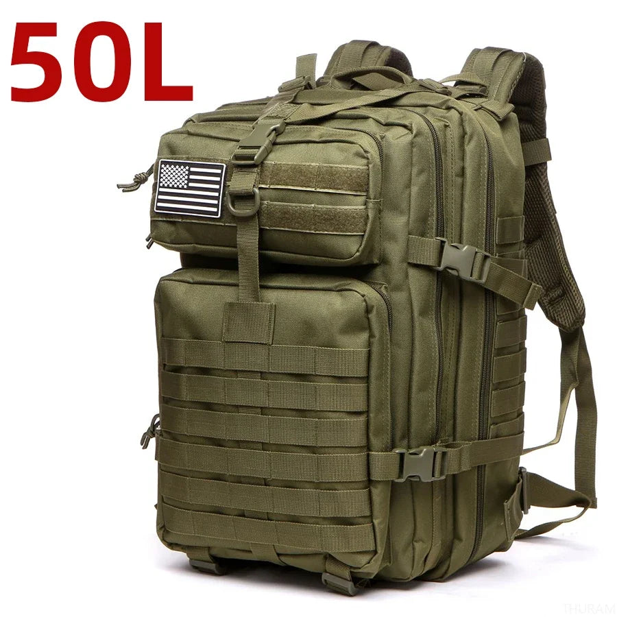 Waterproof Backpack - 25L/50L - Tactical Sports, Camping & Hiking Gear