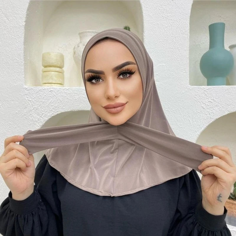 Wear Hijab Instant Hijab With Undercap Instant Hijab Undercap