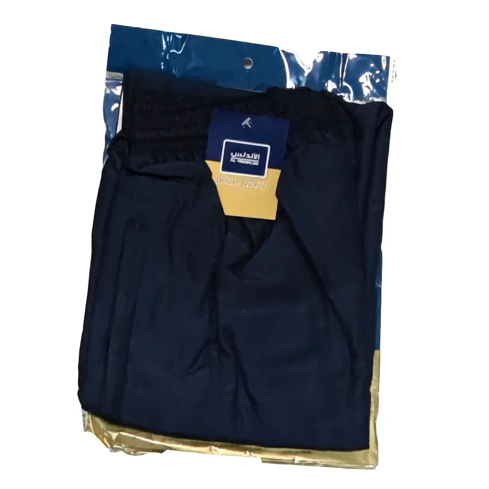 Loose Cotton Wide‑Leg Islamic Trousers