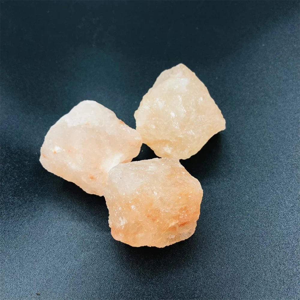 Natural Pink Himalayan Salt Rock Chunks - Aquarium & Terrarium Decor, Mineral Gravel (20-500g)
