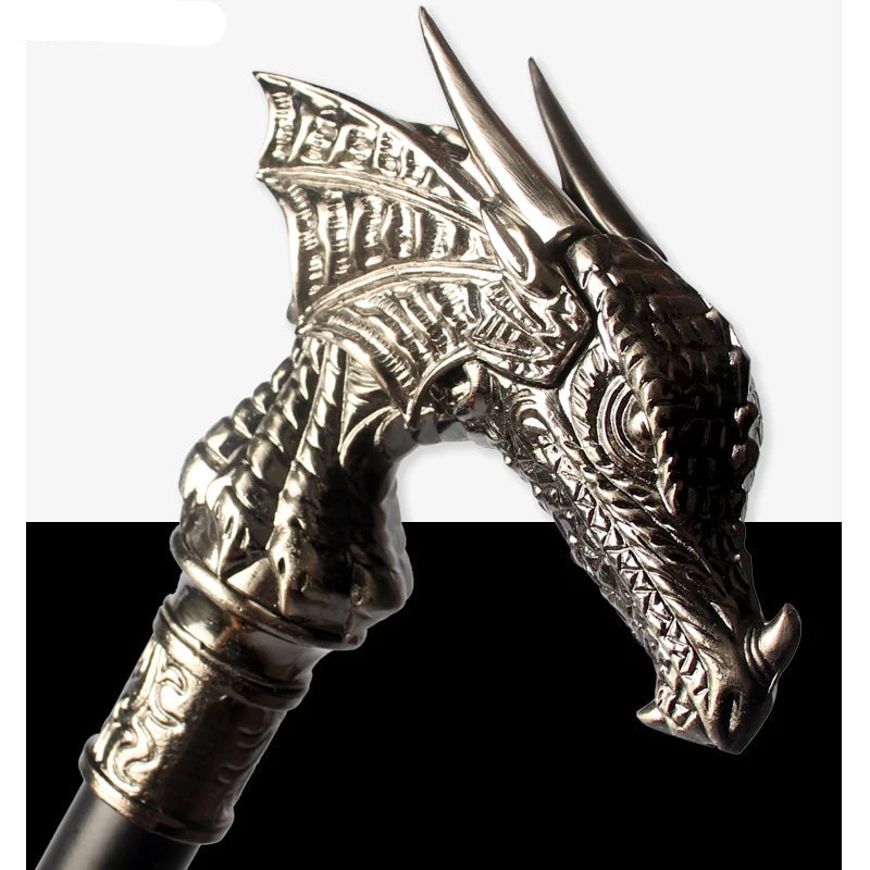 Luxury Dragon Head Walking Cane – 93cm Elegant Detachable Cane for Men & Women