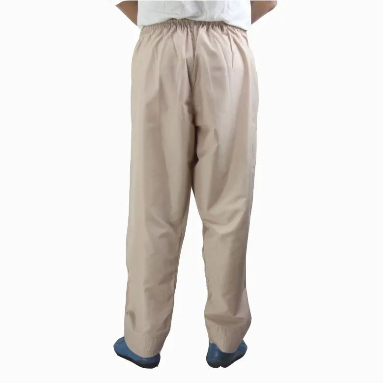 Loose Cotton Wide‑Leg Islamic Trousers