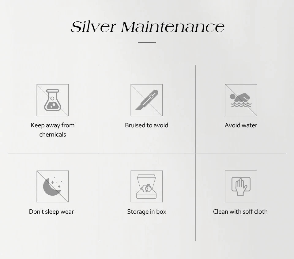 Elegant Blue Moissanite Ring for Ladies – Solid Sterling Silver