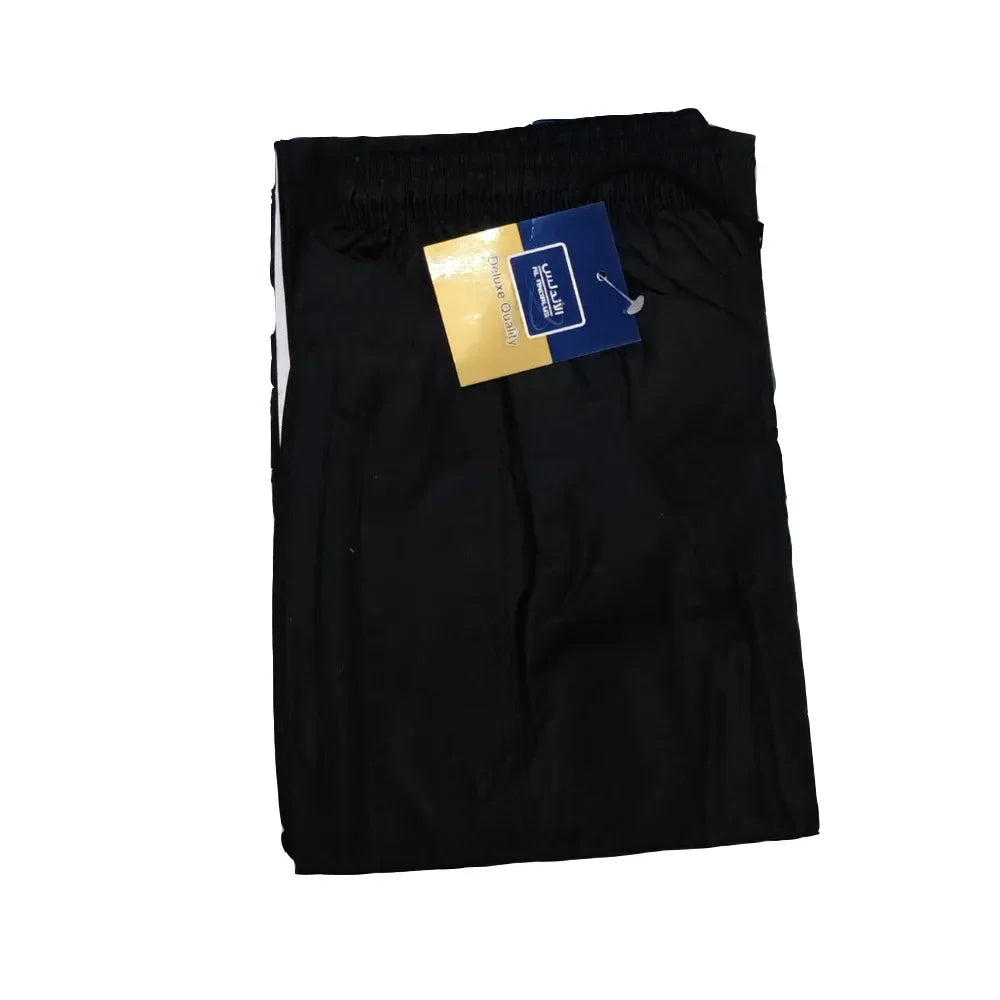 Loose Cotton Wide‑Leg Islamic Trousers