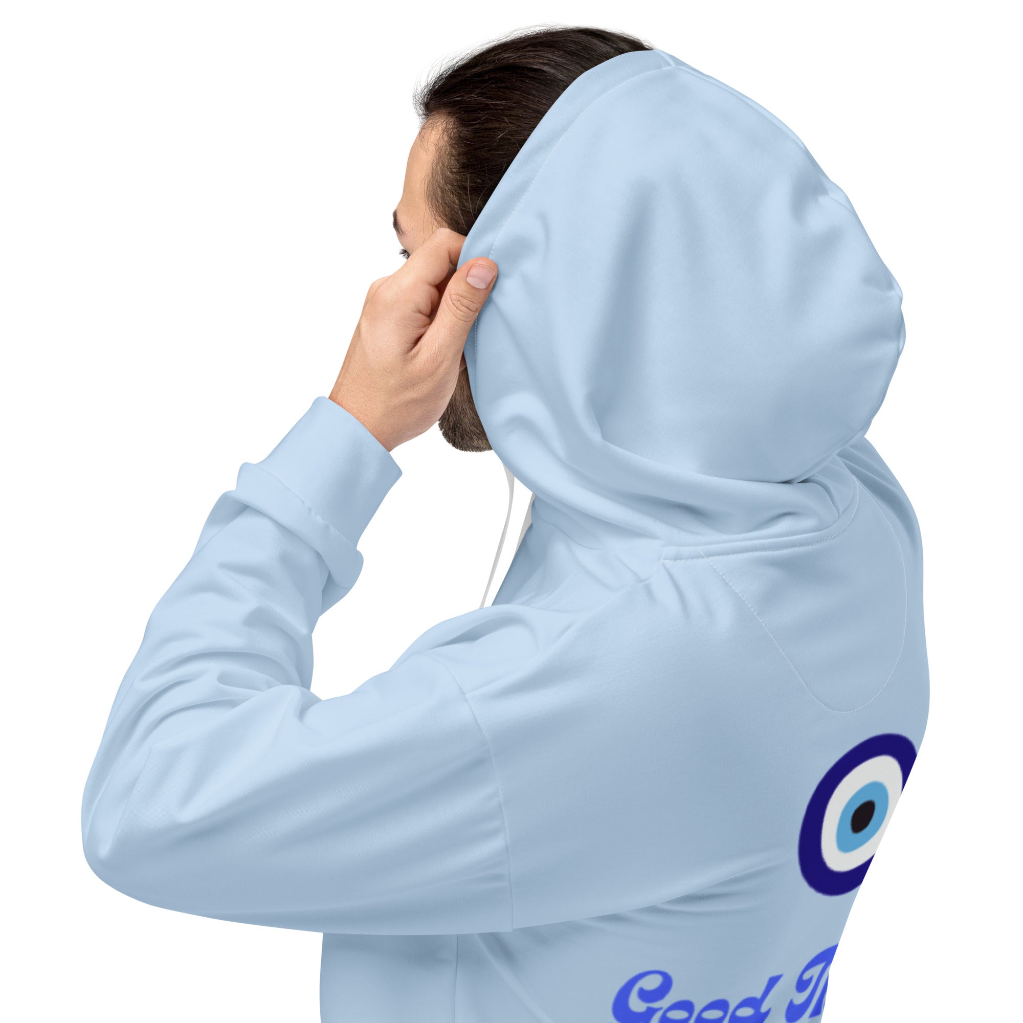 Good Words, Good Thoughts, Good Deeds BLUE Unisex Hoodie