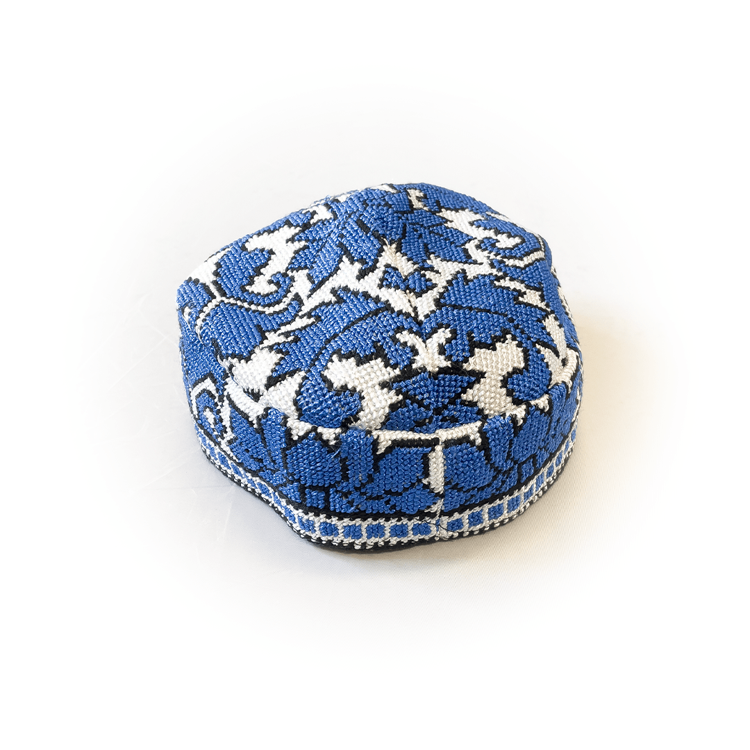 Colorful Sufi cap / kufi (heavy fabric)