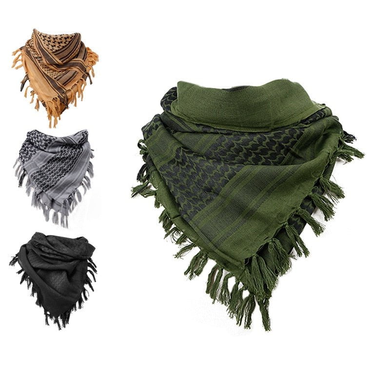 CHIC ARAB SCARF (BLACK / WHITE / TAN)