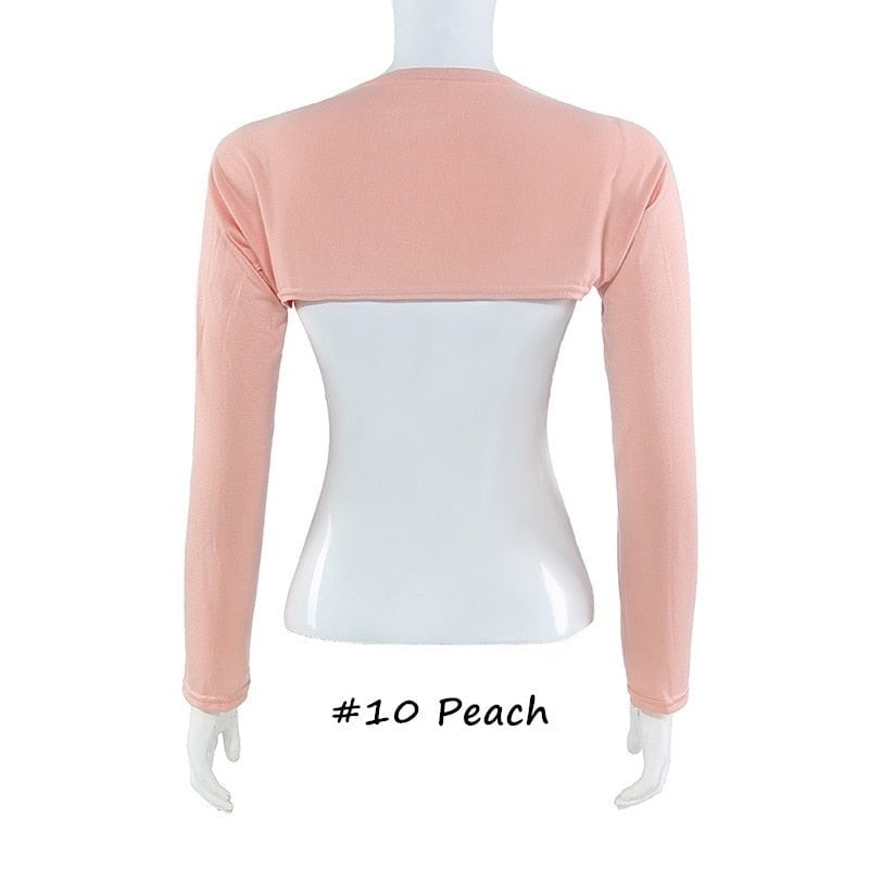 LONG SLEEVE COTTON ARM WARMERS