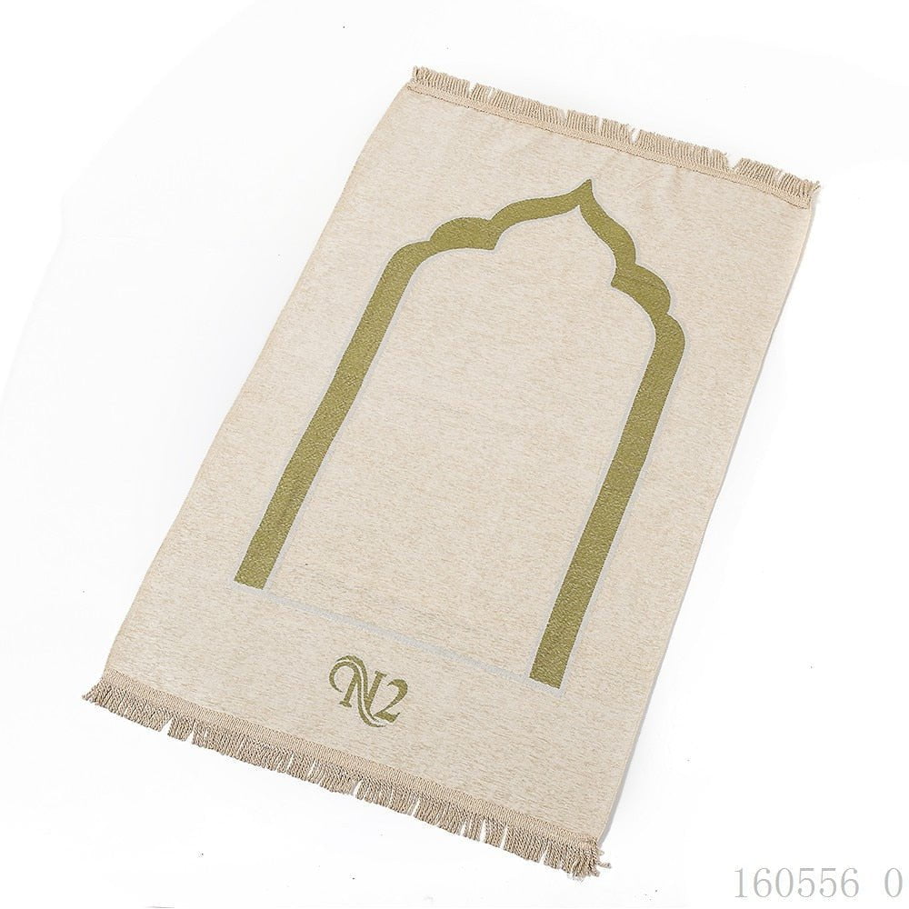 Islamic Muslim Prayer Mat Salat Islam Musallah Prayer Rug Tapis Carpet Tapete Banheiro Islamic Praying Mat With Tassel Decor