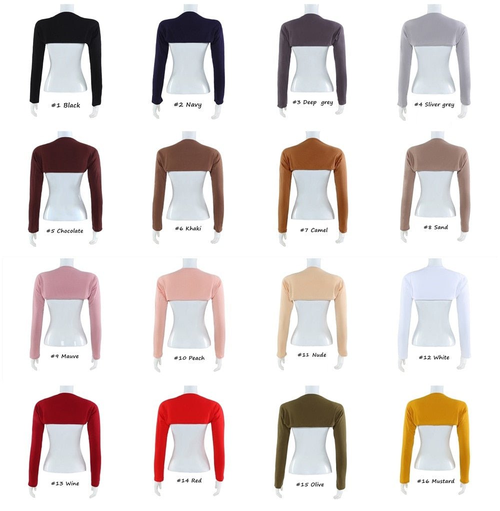 LONG SLEEVE COTTON ARM WARMERS