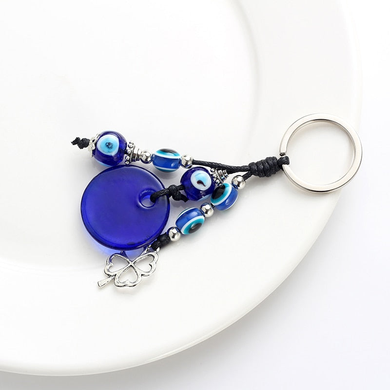 Evil Eye Charm Keychain