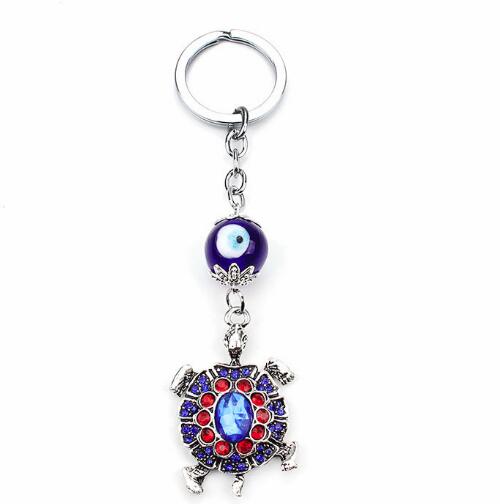 Evil Eye Metal Charm Different Animal Styles Fashion Blue Pattern Tassel