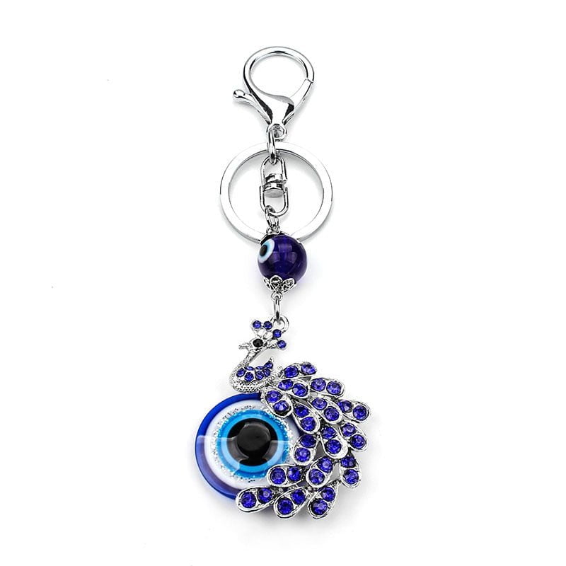 Evil Eye Metal Charm Different Animal Styles Fashion Blue Pattern Tassel