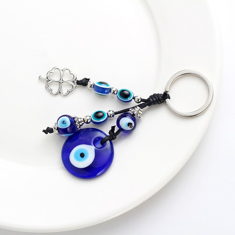 Evil Eye Charm Keychain