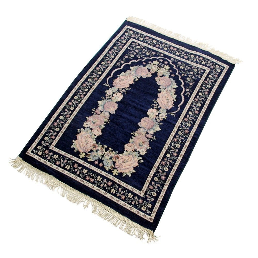Prayer Rug Non-Slip Tassely