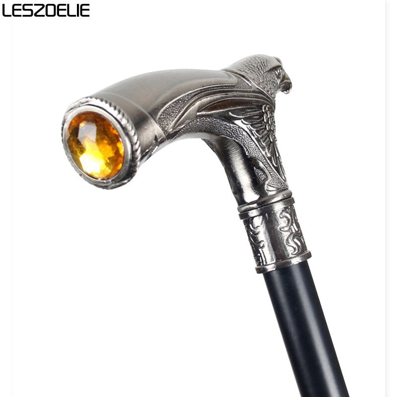 Eagle-Head With Rhinestone Luxury staff