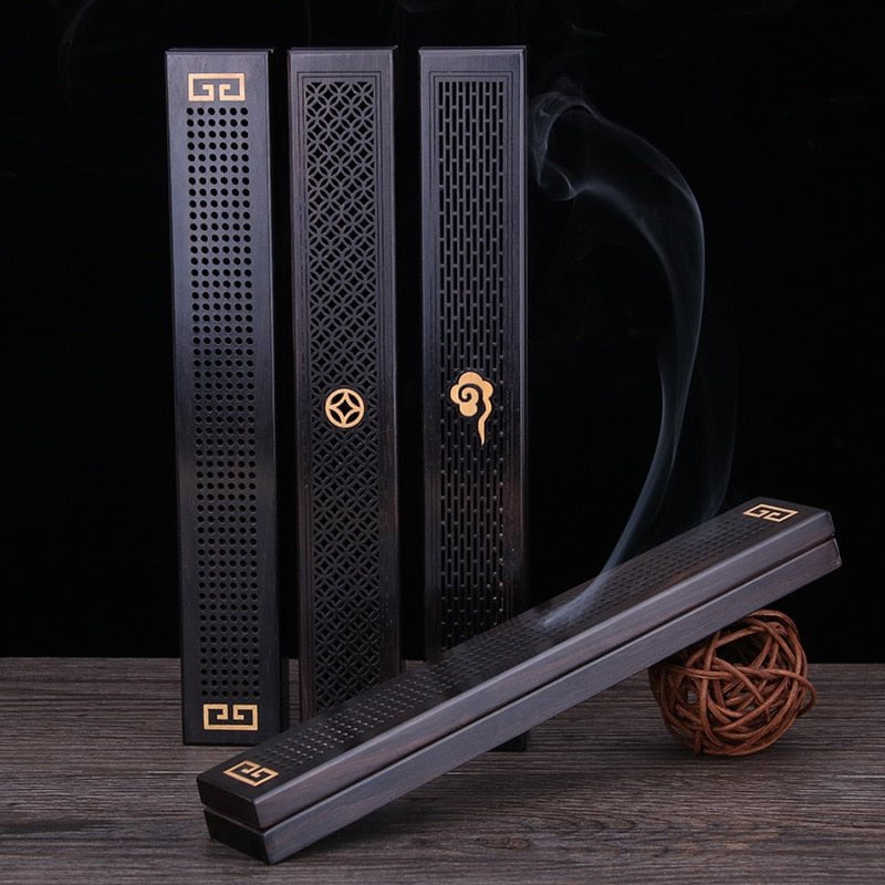 Handmade Creative Wood Aromatherapy Incense Burner Stick Holder
