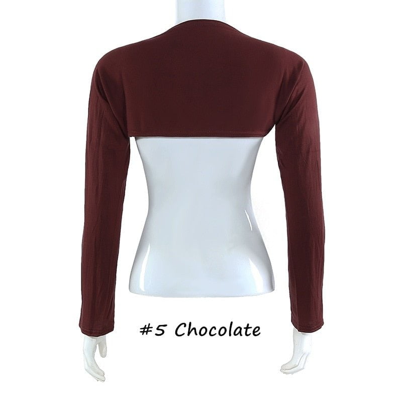 LONG SLEEVE COTTON ARM WARMERS