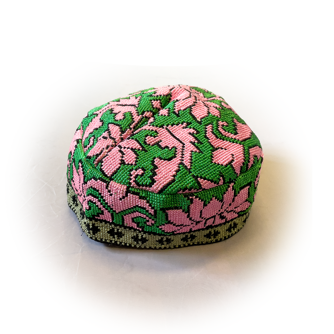 Colorful Sufi cap / kufi (heavy fabric)