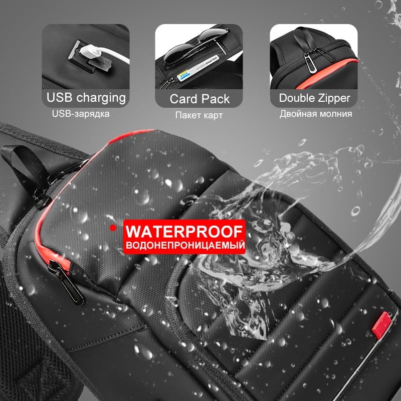 Men's Anti-theft Waterproof Shoulder Bag
