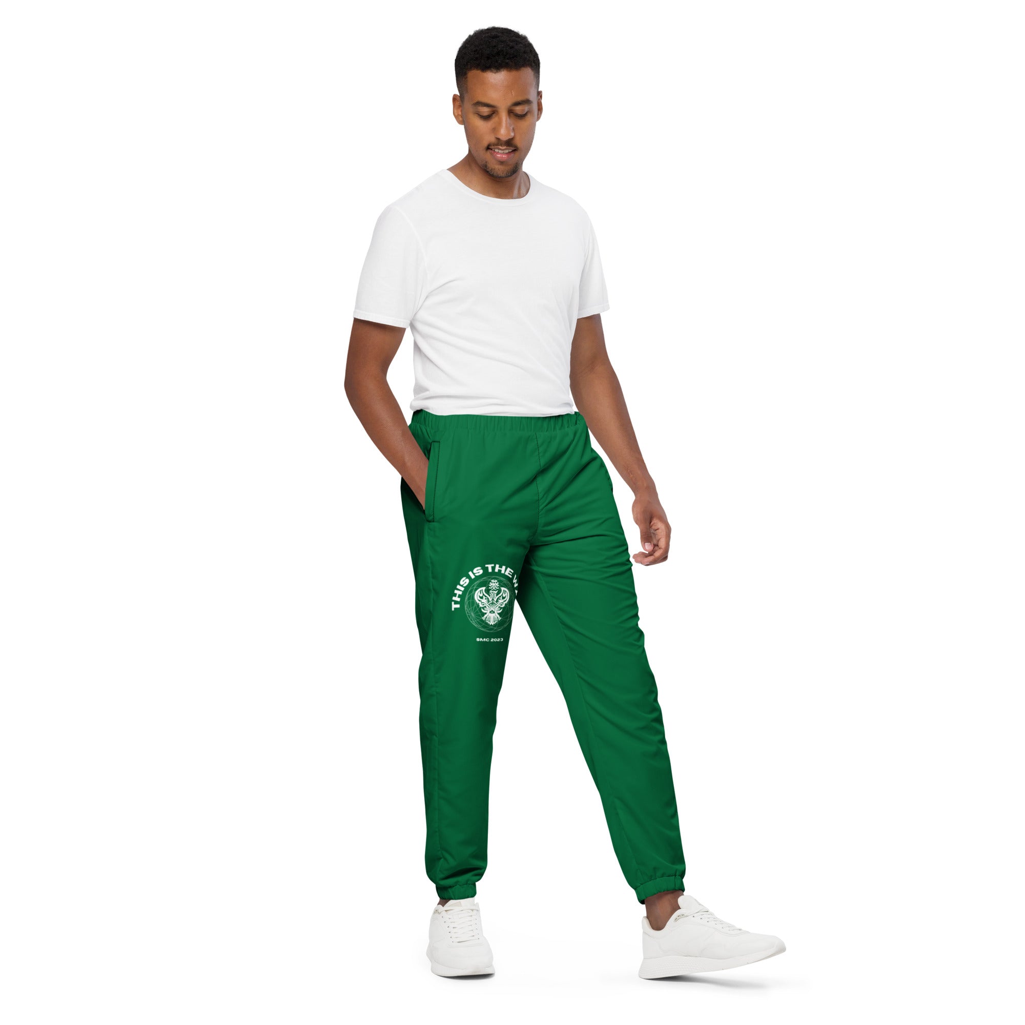 SMC This is The Way Green track pants