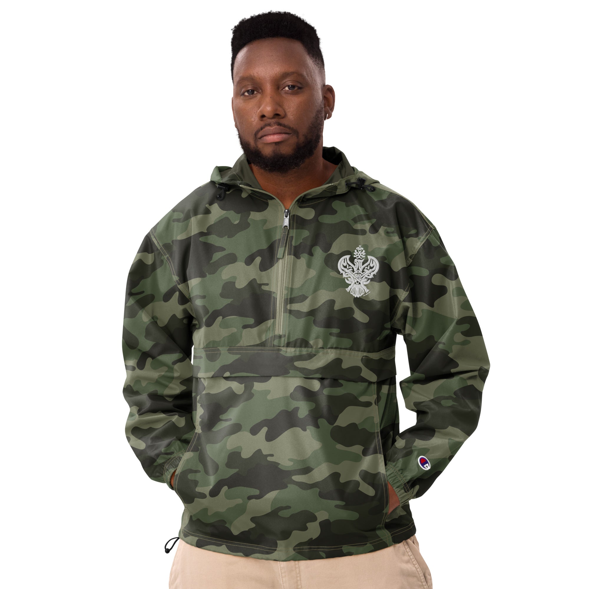 SMC Embroidered Champion Packable Jacket