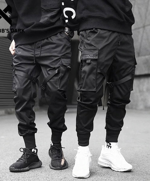 BLACK HAREM JOGGERS