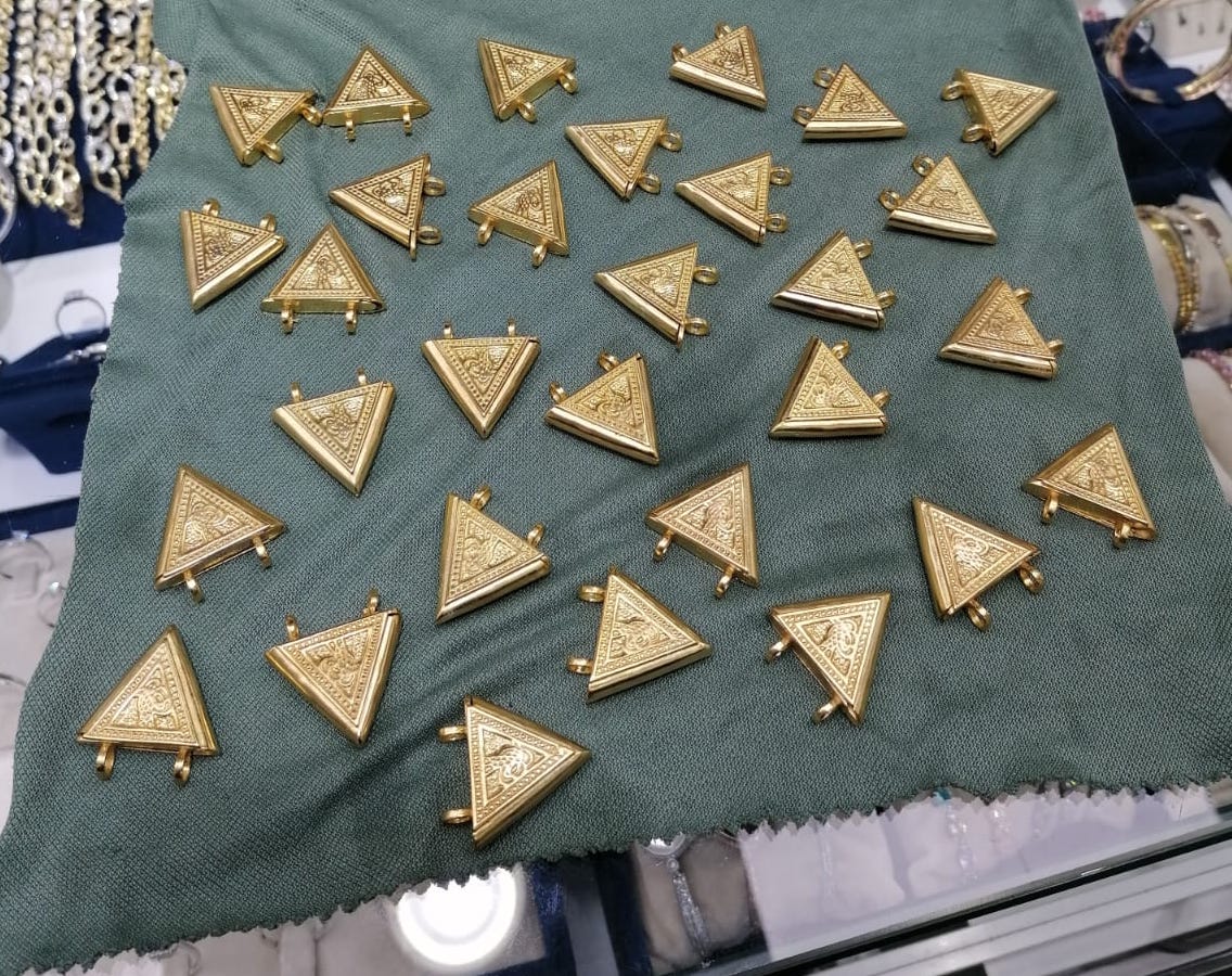 SMC GOLD_SILVER TAWEEZ HANDMADE