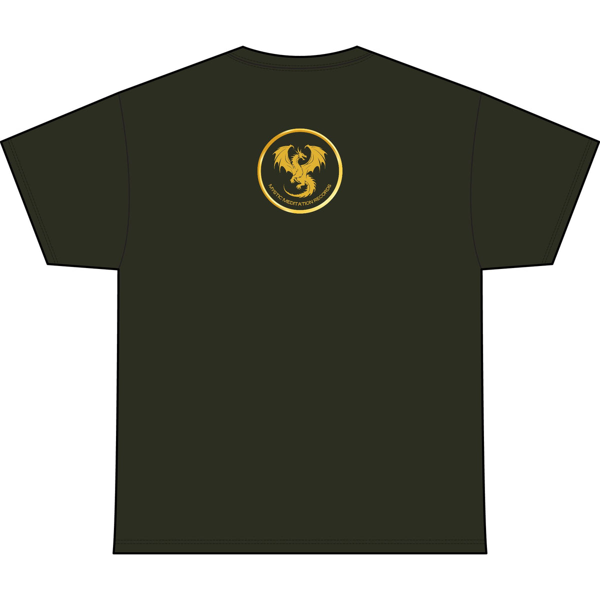 Oversized Cotton T-Shirt - Gold Dragon MMR (HV)
