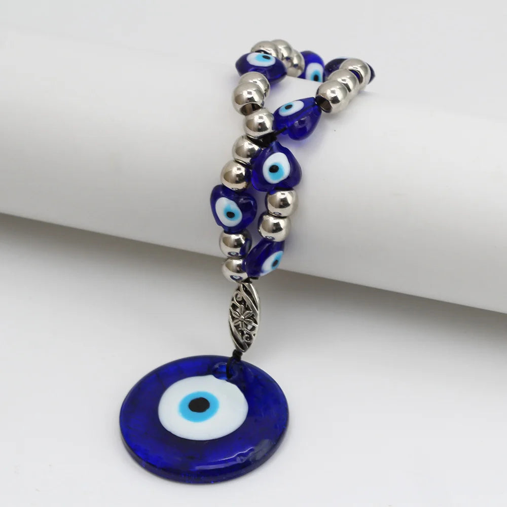 Evil Eye Bead Wall Hanging Glass Pendant