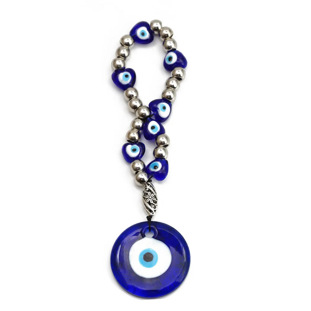 Evil Eye Bead Wall Hanging Glass Pendant