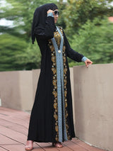 Sequin Beading Kaftan Abaya for Women