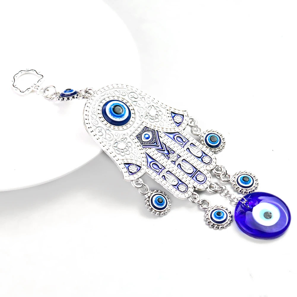 Fatima Hand Turkish Evil Eye Pendant