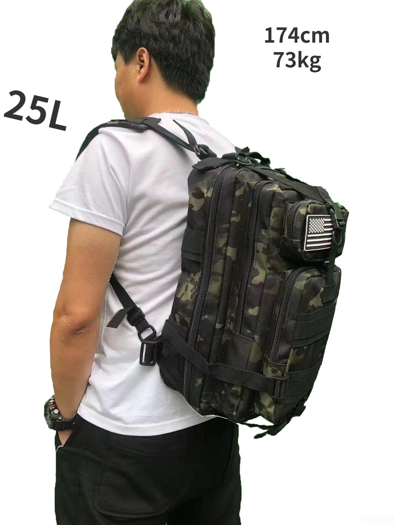 Waterproof Backpack - 25L/50L - Tactical Sports, Camping & Hiking Gear