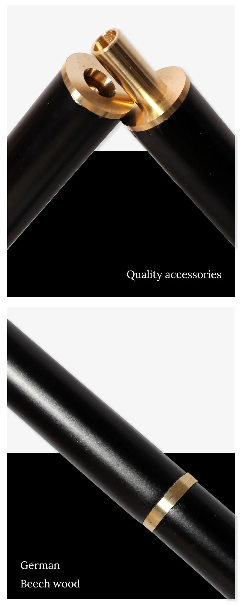 Limited Horse Head Sunnah Cane – 97cm Detachable Wooden Walking Stick