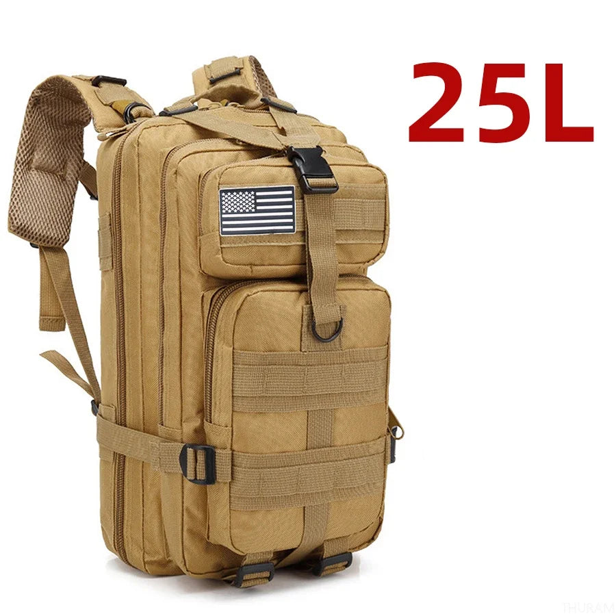 Waterproof Backpack - 25L/50L - Tactical Sports, Camping & Hiking Gear