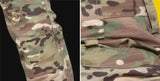 Men's Tactical Set: Breathable Shirt + Waterproof Camo Cargo Pants