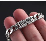 Forever Silver Cuban Link Bracelet